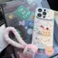 Ốp Mèo Kitty Dễ Thương Cho Vivo T5X T4X T4R T4 Ultra T3X T3 T2X Lite T2 T1 Pro Snapdragon680 S60 S50 S30 Pro Mini 5G 4G Vỏ Bánh Hoạt Hình Matte Vỏ Điện Thoại Mềm Có Dây Buộc Sang Trọng