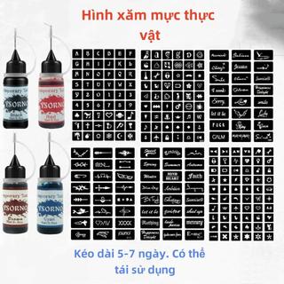 [COD] Miếng dán hình xăm chữ Hán lâu trôi, bền màu từ 4-7 ngày, có thể sử dụng liên tục, nhiều kiểu dáng