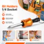 🌤️COD🌤️Một số miếng Móc khóa đầy màu sắc Loại Hex Shank Adapter Rod Dụng cụ chuyển đổi di động