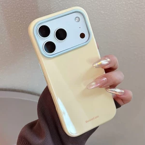 Ốp điện thoại mềm chữ cái cho iPhone 17 Pro Max 16 15 14 13 Vỏ bảo vệ chống sốc