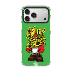 Ốp điện thoại trong suốt từ tính pha lê băng khổng lồ hướng dương cho iPhone 17 Pro Max 16 15 14 13 17Air 16Plus Ốp lưng cứng bảo vệ chống sốc