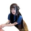 Handmade Nhấp Nháy Nơ Mỏng Rỗng y Baotou Mũ Lạnh Thiết Kế 2k Thời Trang Hot Girl Ribbon Hood Cô Gái Hợp Thời Trang