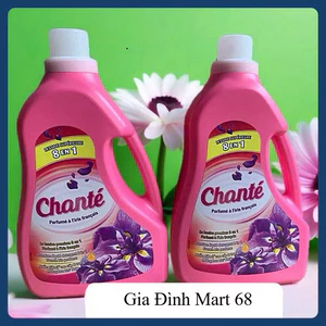 Thùng 4 túi Nước Giặt Xả Chanté 8in1 Hương Nước Hoa - 3,1kg/3,05kg