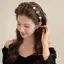 JULYHOT 1 Sóng Tóc Tăng Cường Âm Lượng Phụ Kiện Tóc Phong Cách Mới Nhung Rộng Viền Lấp Lánh Galaxy Dành Cho Nữ Massivedeals