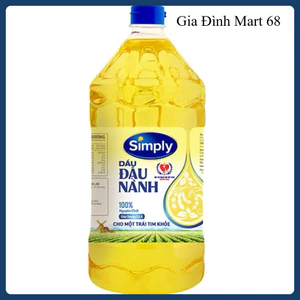 Dầu đậu nành simply 2 lít