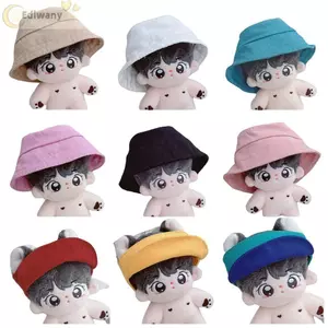 Mũ Búp Bê EDIWANY, Mũ Xô Thu Nhỏ Thiết Kế Thời Trang 10-15CM, Màu Kẹo Cotton Nhiều Màu Sắc Trang Trí Kích Thước Thu Nhỏ Mũ Panama Bộ Sưu Tập Thu Nhỏ