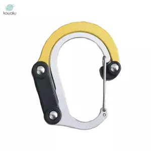 Khóa treo nhanh Carabiner chức năng D-Ring có móc treo có thể xoay được