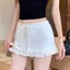 Chân Váy Nữ Ôm Dáng Ngắn Phối Đuôi Bèo Xinh Xắn C977576677- - Hieuvy Botique
