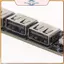 Bộ chia USB 4 cổng tốc độ cao POWER CH334 Quản lý cáp trung tâm USB 2.0 để mở rộng ngoại vi nghiên cứu văn phòng.