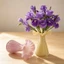 Fenton Sứ Handmade Váy Bình Trang Trí Hiện Đại Ánh Sáng Sang Trọng Phòng Khách Bàn Cà Phê Góc Bàn Trang Trí Mềm Hoa Tàu O2F7