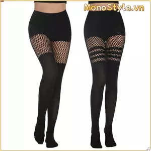 Vớ lưới cá MONOSTYLE, Vớ len phong cách Goth Vớ cao, Quần ống gợi cảm