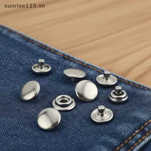 SRVN Dễ sử dụng 100 / 200 / 400 / 600 Piece Snap Fastener Set cho các dự án thủ công thủ công DIY.