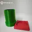 GE 3D In Mẫu Piranha Nước Trồng Bút Chì Nước Lưu Trữ Vật Trang Trí Hoạt Hình Lưới Đỏ Mẫu VN