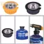 GE Cắm Trại Ngoài Trời Bình Gas Adapter Cassette Giao Diện Ren Bình Gas Adapter Cassette Adapter Ren Sang Bayonet Chuyển Đổi VN