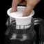 Luckyew 1 / 2 Chiếc Nắp Nước Thủy Tinh Carafe Nhựa Có Nút Chặn Chống Bụi Chống Bắn Chai Phích Cắm Mũ Chống Rò Rỉ Cho Bình Bistro TQ