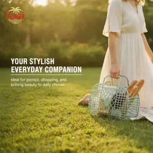 Túi Tote Đi Biển Chống Thấm Nước Dung Tích Lớn Thạch Rỗng Giỏ Di Động Cho Phòng Tắm Tắm Phòng Tập Gym Dã Ngoại Mua Sắm Tạp Hóa [VN]