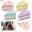 THEGIRL8B Đồ chơi kẹp bánh hình tam giác, Bánh mô phỏng Đồ chơi có thể bóp được phô mai tam giác di động, Quà tặng Fuuny Phục hồi chậm Đồ chơi bóp bánh thực tế sáng tạo Đồ chơi giáo dục