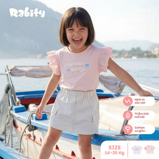 Áo thun ngắn tay kiểu bé gái Rabity 903.026