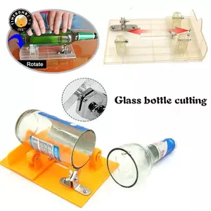 {TB & Bag} Máy cắt chai thủy tinh đa chức năng Thủ công tái chế Máy cắt dụng cụ DIY.