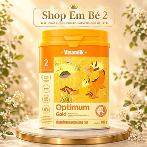 Vinamilk - Sản phẩm dinh dưỡng công thức Optimum lon 800g và 1,4kg