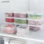 Ziyulinyuk Thịt Hộp Bảo Quản Di Động Tủ Lạnh Rau Quả Tươi Giữ Hộp Tổ Chức Hộp Phô Mai Trong Suốt Nhà Bếp VN