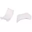 Bộ bảo vệ kích thước vòng vô hình 8 chiếc Bộ điều chỉnh vòng silicon cho vòng rời DIY Fit Fix cho các bữa tiệc Đám cưới có mặt mới