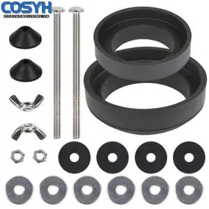<cosyh>Toilet Cistern Parts Home Maintenance Tool Secure Connection Rubber Seals