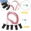 <cosyh>Railroad Dwarf Signals，Resistors 20mm ABS Dwarf LEDs Made Model Railroads