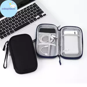 Pufangbliss Du lịch di động Túi lưu trữ sản phẩm kỹ thuật số di động USB Quản lý cáp dữ liệu Tai nghe Túi lưu trữ điện di động VN