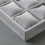 Khay đựng đồng hồ có gối Khay đựng đồ trang sức mở có gối Lắc tay Giá đỡ trưng bày Nhung Tổ chức Bảo vệ cho thợ kim hoàn