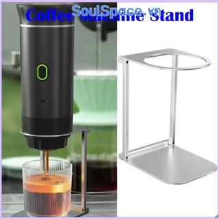Giá đỡ máy pha cà phê SOULSPACE, Giá đỡ bộ lọc nhỏ giọt chắc chắn có thể gập lại, Phụ kiện máy pha cà phê bền bằng hợp kim nhôm di động