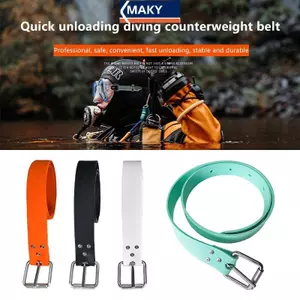MAKY 1.3M Có Thể Điều Chỉnh Qui Phát Hành Lặn Đai Trọng Lượng Silicon Spearfishing Freediving Co Giãn Mịn Hoàn Thiện Thắt Lưng Trọng Lượng VN