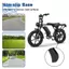 Chân đế Ebike cho xe đạp điện Ridstar Pro Lite Super 73 S2 RX, Bộ phận xe đạp điện có thể điều chỉnh