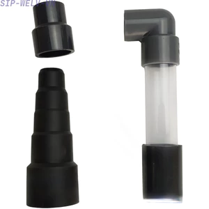 {WELV}Wet FOR vac Attachment AC Drain Line Vacuum Adapter with 5 Layer Transparent