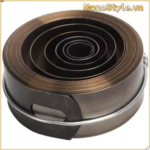 Đồng hồ MONOSTYLE Lò xo chính, Đường kính 4,9 cm Đồng hồ chất liệu đồng lò xo, Đồng hồ cơ chống ăn mòn bền bỉ Chuyển động sửa chữa chuyên nghiệp