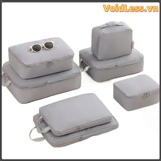 Túi nén quần áo VOIDLESS, Hộp đựng hành lý dung tích lớn đa năng, Tay bảo vệ chống bẩn khối lượng nhỏ Dacron