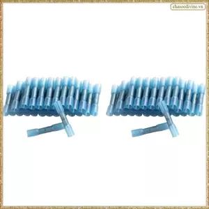 200 Chiếc Đầu Nối Co Nhiệt Cách Nhiệt Chống Thấm Nước Uốn Thiết Bị Đầu Cuối Cói Mông Đầu Nối Dây Điện 26-10 AWG A