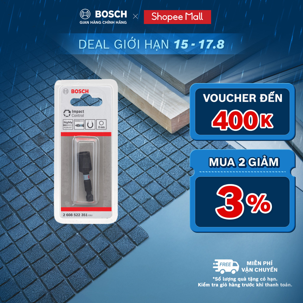 Đầu bắn tôn Bosch