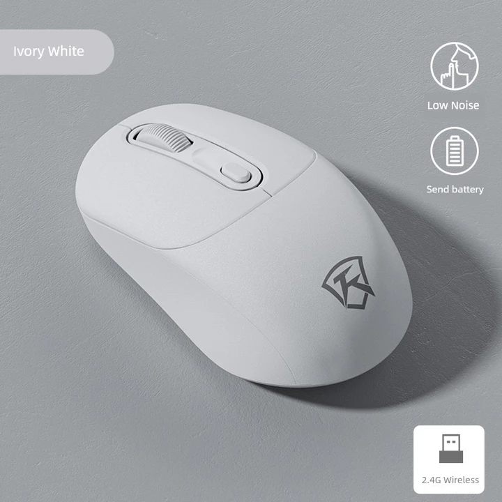 chuột không dây không tiếng ồn chuột không dây gaming Chuột Không Dây Im Lặng Bluetooth Ba Chế Độ Máy Tính Notebook Sạc Bên Ngoài Cô Gái Dễ Thương Chơ – 7