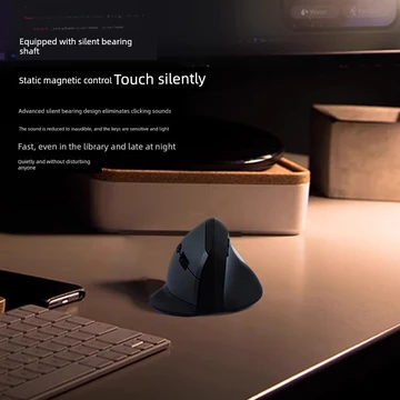 chuột không dây không tiếng ồn chuột không dây laptop Chuột Dọc Không Dây Bluetooth Laptop Chuột Không Dây Tắt Tiếng Tiện Dụng Dọc Grip s2025
