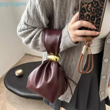 Women's Korean-Style PU Leather Clutch – Large, for Parties