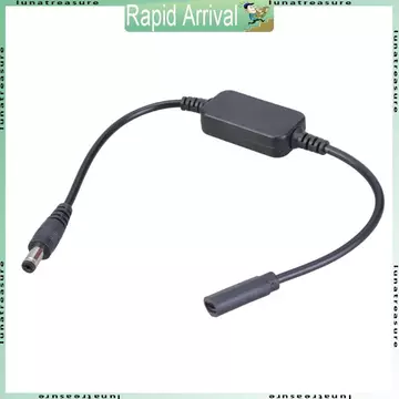 Lun Loại C 5V đến 5 5x2 1mm 12V Stepups 3A Volts Bộ chuyển đổi Bộ điều chỉnh nguồn Dây điện áp Bộ chuyển đổi Cáp chuyển đổi cho Ro
