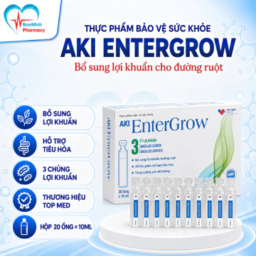 Men Vi Sinh Enter Grow - Giúp Cân Bằng Hệ Vi Sinh Đường Ruột, Giảm Tiêu Chảy, Rối Loạn Tiêu Hóa