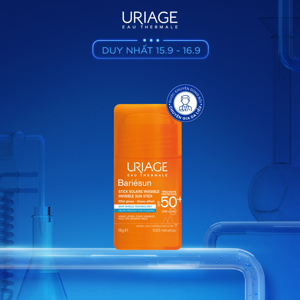 Thanh lăn chống nắng trong suốt URIAGE BARIESUN SPF50+ STICK INVISIBLE 18g