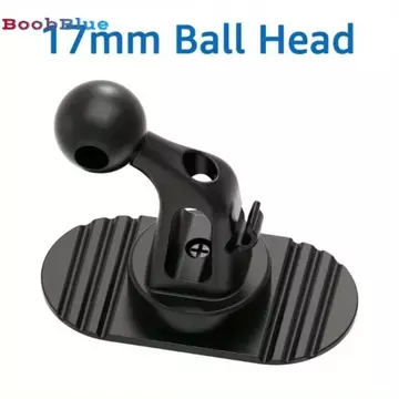 Giá đỡ điện thoại ô tô BOOBBLUE, Đế dán có thể xoay 360 độ Giá đỡ điện thoại di động, Giá đỡ an toàn di động Đầu bi 17mm Giá đỡ điện thoại di động trên ô tô Giá đỡ bảng điều khiển