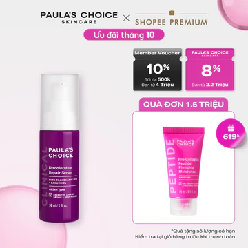 Tinh chất làm mờ thâm nám và làm sáng da Paula's Choice Clinical Discoloration Repair Serum 30ml 8040