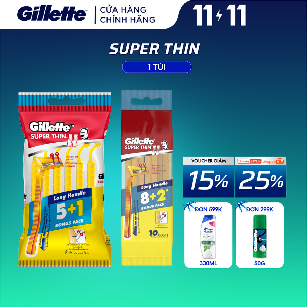 Gillette Super Thin