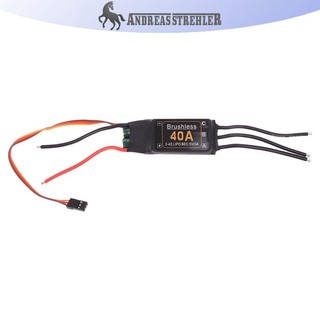Onetimingfine Mitoot Không Chổi Than 40A Tốc Độ ESC Bộ Điều Khiển 2-4S Với 5V 3A UBEC Cho RC FPV Quadcopter RC Máy Bay Trực Thăng VN