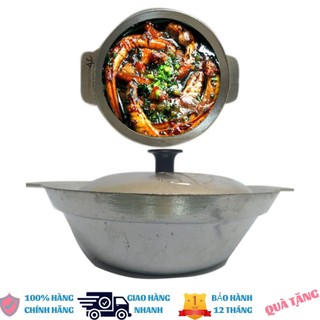 Nồi Gang Mini Kho quẹt, kho cá...Gang nguyên khối nhẹ dễ sử dụng