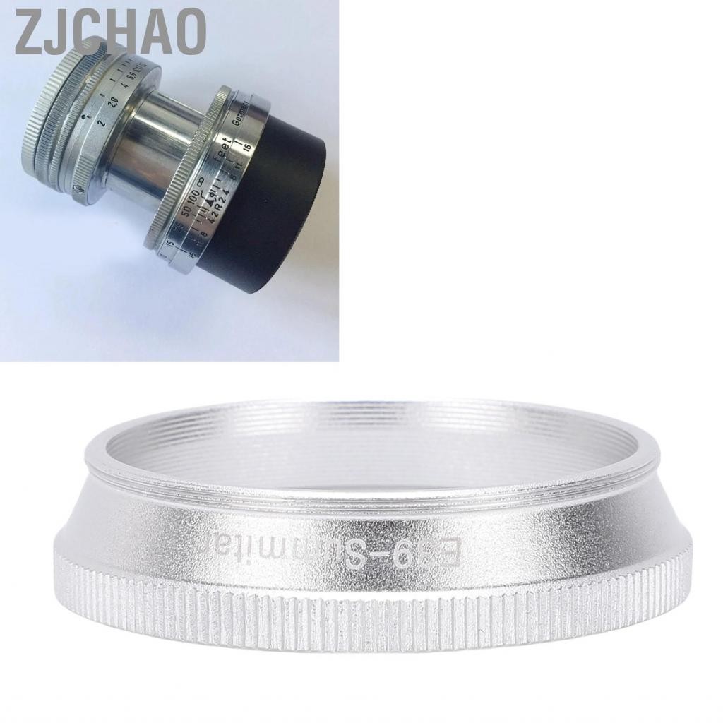 Zjchao Bộ chuyển đổi ống kính máy ảnh Wisoqu Hợp kim nhôm phù hợp cho Summitar 50mm F/2.0 Chuyển đổi giao diện bộ lọc E39 thành